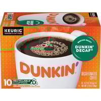 كبسولات قهوة دانكن منزوعة الكافيين | 10 كبسولات