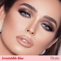 ديزيو عدسات ملونه اتيتود ربع سنوي ايرزيزتيبل بلو