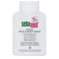 سيباميد غسول سائل للوجه والجسم للبشرة الحساسة 200م...