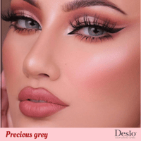 ديزيو عدسات ملونه اتيتود ربع سنوي بريشس جري