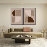 طقم لــوحات ثنائية بتصميم عصري