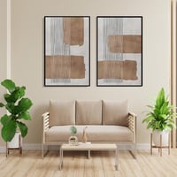 طقم لــوحات ثنائية بتصميم عصري