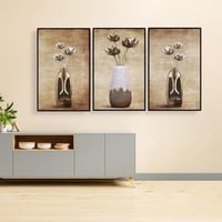 طقم من 3 لوحات مودرن ثلاثية