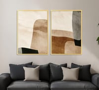 طقم لــوحات ثنائية بتصميم عصري