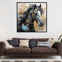 لــــوحات الخيل بتصميم عــــصــري