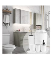 مجموعة إكسسوارات الحمام، مجموعة هدايا بلاستيكية لل...