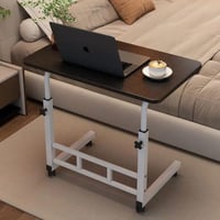 طاولة لابتوب متحركة بارتفاع قابل للتعديل، بتصميم ب...