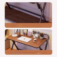 طاولة مكتب قابلة للطي بتصميم ذكي وعملي، وتناسب الا...