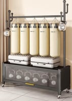 علاقة ملابس متعددة الاستخدام بتصميم عصري وذكي للتخ...