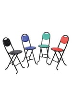 كرسي قابل للطي للصلاة والتخييم متعدد الألوان متنوع...