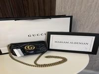 حقيبة قوتشي بناتي اسود