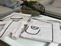 طقم مواليد فندي وردي