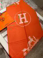 سكارف هيرمز شتوي ( بدون كيس )