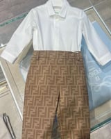 طقم فندي قميص +بنطلون