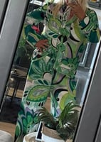 طقم زارا نسائي قميص +بنطلون