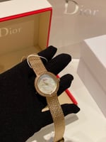 ساعة ديور ذهبي ماستر هاي كواليتي مع الملحقات