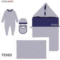 طقم مواليد فندي كحلي