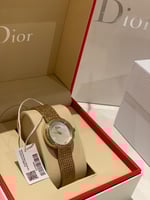 ساعة ديور ذهبي ماستر هاي كواليتي مع الملحقات