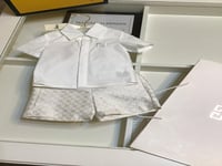 طقم فندي اولاد شورت+ قميص