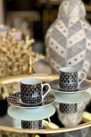 آكواب هيرمز للقهوه التركي ٦ اكواب