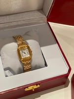 ساعة كارتير ذهبي ماستر هاي كواليتي + الملحقات
