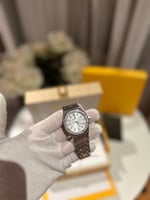 ساعة رويال أوك فضي