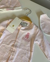 افارول قوتشي وردي (افارول +قبعه+صدريه)