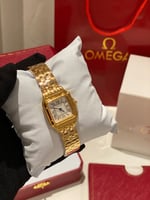 ساعة كارتير ذهبي ماستر هاي كواليتي + الملحقات