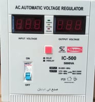 شمس منظم جهد بقوة 5000 واط تلقائي رقمي للتيار المت...