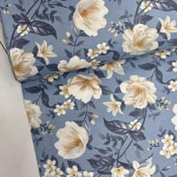 قماش كتان تركي عرض 180 سم ديجيتال