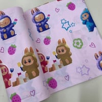 قماش قطن تركي رسومات أطفال عرض 240 سم للمتر