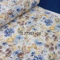 قماش كتان تركي عرض 180 سم ديجيتال