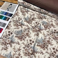 قماش كتان تركي عرض 180 سم