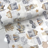 قماش قطن تركي عرض 240 سم للمتر