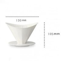 قمع V60 حجم 02 سيراميك لون ابيض من LINE