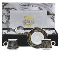 طقم فناجين قهوة تركي ط12 قطعة