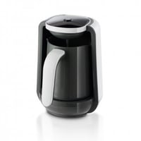 محضرة قهوة تركي ابيض رصاصي