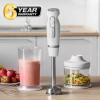 خلاط يدوي من سينكور 800 وات + مفرمة 500 مل 6 سنوات...