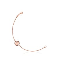 توس - سوار Camille من فيرميل الفضة الزهري مع الإسب...