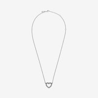 عقد براق مزين بقلب مفتوح