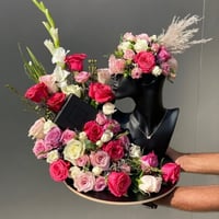 تنسيق مانيكان بالورد