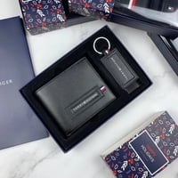 طقم محفظة مع ميدالية مفاتيح Tommy Hilfiger