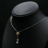 عقد ذهب عيار 18