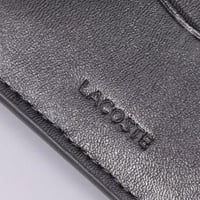 محفظة لاكوست اسود