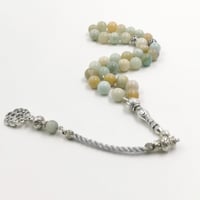 سبحة حجر امازونيت