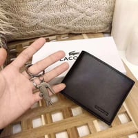 طقم محفظة مع ميدالية من لاكوست