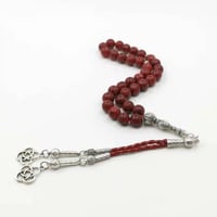 سبحة يسر مرجان احمر