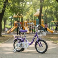 دراجة بنات مقاس 14 إنش بتصميم عصري