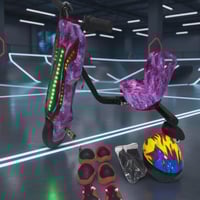 دراجة منهي الكهربائية 250 واط – مع إضاءة وألعاب مم...