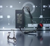 شاحن سكوتر 48 فولت سلة